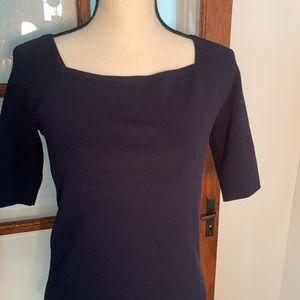 NWT Talbots Square Neck Top